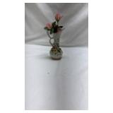 White Porcelain Floral Wall Sconce White Porcelain Floral Wall Sconce