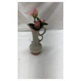 White Porcelain Floral Wall Sconce White Porcelain Floral Wall Sconce