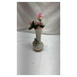 White Porcelain Floral Wall Sconce White Porcelain Floral Wall Sconce