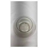 Floral Decorated Glass Bowl Floral Decorated Glass Bowl