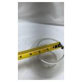 Floral Decorated Glass Bowl Floral Decorated Glass Bowl