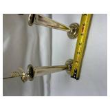 Brass vases with Red Rose Detail Brass vases with Red Rose Detail