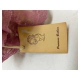 Musical Porcelain Ballerina Doll in Pink Lace Dress Musical Porcelain Ballerina Doll in Pink Lace Dress