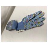 Youth Canvas Garden Gloves - Blue Butterfly Pattern Youth Canvas Garden Gloves - Blue Butterfly Pattern