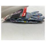 Youth Canvas Garden Gloves - Blue Butterfly Pattern Youth Canvas Garden Gloves - Blue Butterfly Pattern