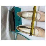 Connie Cream Ballet Flats with Box Connie Cream Ballet Flats with Box