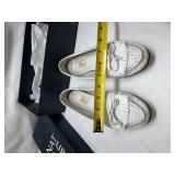 G.H. Bass White Leather Penny Loafers G.H. Bass White Leather Penny Loafers