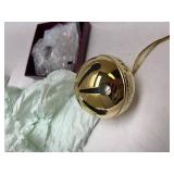 Wallace 2012 Gold Plated Sleigh Bell Ornament Wallace 2012 Gold Plated Sleigh Bell Ornament