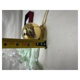 Wallace 2012 Gold Plated Sleigh Bell Ornament Wallace 2012 Gold Plated Sleigh Bell Ornament