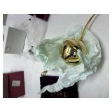 Wallace 2012 Gold Plated Sleigh Bell Ornament Wallace 2012 Gold Plated Sleigh Bell Ornament