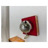Wallace Silver Plated Sleigh Bell Ornament Wallace Silver Plated Sleigh Bell Ornament