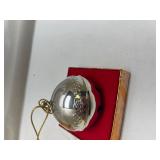Wallace Silver Plated Sleigh Bell Ornament Wallace Silver Plated Sleigh Bell Ornament