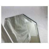 Octagonal Beveled Mirror Tray Octagonal Beveled Mirror Tray