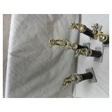 Metal Trophy Collection - Set of 5 Soccer Player Figurines Metal Trophy Collection - Set of 5 Soccer Player Figurines