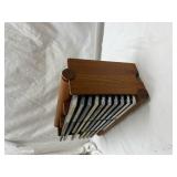 Danish Modern Wall Mount CD Rack Danish Modern Wall Mount CD Rack