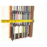 Danish Modern Wall Mount CD Rack Danish Modern Wall Mount CD Rack