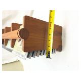 Danish Modern Wall Mount CD Rack Danish Modern Wall Mount CD Rack