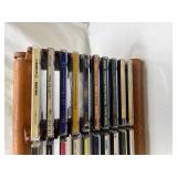 Danish Modern Wall Mount CD Rack Danish Modern Wall Mount CD Rack