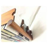 Wooden CD Wall Mount Display Rack Wooden CD Wall Mount Display Rack