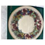 Lenox Holiday Wreath Plates Collection Lenox Holiday Wreath Plates Collection