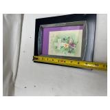 Framed Easter Cross Card with Floral Design Framed Easter Cross Card with Floral Design