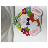 Easter Bunny Felt Door Wreath Easter Bunny Felt Door Wreath