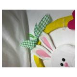 Easter Bunny Felt Door Wreath Easter Bunny Felt Door Wreath