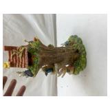 Decorative Easter Bunny Tree House Figurine Decorative Easter Bunny Tree House Figurine