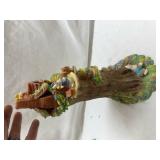 Decorative Easter Bunny Tree House Figurine Decorative Easter Bunny Tree House Figurine