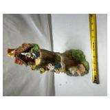 Decorative Easter Bunny Tree House Figurine Decorative Easter Bunny Tree House Figurine