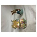 Easter Bunny and Ceramic Decorative Lamp Easter Bunny and Ceramic Decorative Lamp