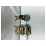 Easter Bunny and Ceramic Decorative Lamp Easter Bunny and Ceramic Decorative Lamp