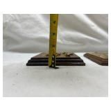 1940s Children's Wooden Wall Plaques Set of 2 1940s Children's Wooden Wall Plaques Set of 2