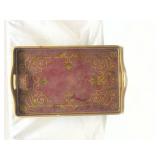 Decorative Rose Gold Serving Tray Decorative Rose Gold Serving Tray