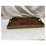 Decorative Rose Gold Serving Tray Decorative Rose Gold Serving Tray