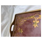 Decorative Rose Gold Serving Tray Decorative Rose Gold Serving Tray