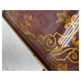 Decorative Rose Gold Serving Tray Decorative Rose Gold Serving Tray