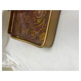 Decorative Rose Gold Serving Tray Decorative Rose Gold Serving Tray