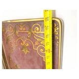 Decorative Rose Gold Serving Tray Decorative Rose Gold Serving Tray