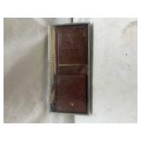 Centrix Brown Leather Passcase Billfold Wallet with Box Centrix Brown Leather Passcase Billfold Wallet with Box