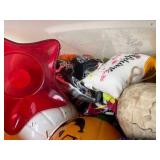 Full Bin of Halloween Decorations Full Bin of Halloween Decorations