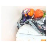 Full Bin of Halloween Decorations Full Bin of Halloween Decorations