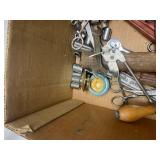 Mixed Tool Lot with Wrenches and Sockets Mixed Tool Lot with Wrenches and Sockets