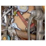 Mixed Tool Lot with Wrenches and Sockets Mixed Tool Lot with Wrenches and Sockets