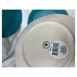 Royal Norfolk Turquoise Dinnerware Set Royal Norfolk Turquoise Dinnerware Set