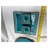 Royal Norfolk Turquoise Dinnerware Set Royal Norfolk Turquoise Dinnerware Set