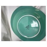 Gibson Turquoise Dinnerware Set Gibson Turquoise Dinnerware Set