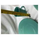 Gibson Turquoise Dinnerware Set Gibson Turquoise Dinnerware Set