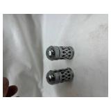 London Bridge Chrome Salt and Pepper Shakers London Bridge Chrome Salt and Pepper Shakers