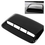 Engine Hood Air Outlet Vent Moulding Cover Trim, Hood Scoop Body Kit Glossy Black Bonnet Cover Universal for Car Modification